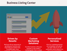 Tablet Screenshot of businesslistingcenter.com